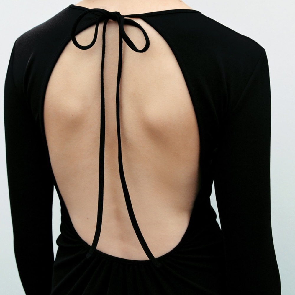 Zara cut out dress